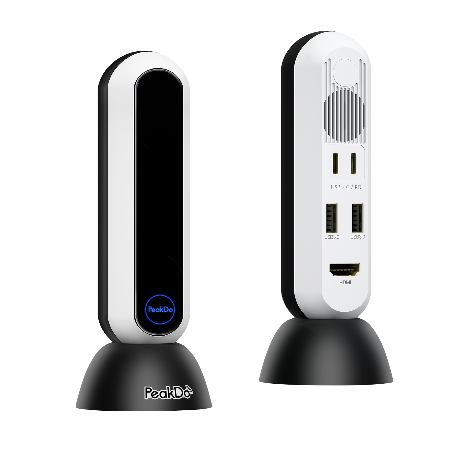 Image of PeakDo Wireless HDMI 4K, Wireless HDMI Extender Kit, 100ft Transmission Range, Black