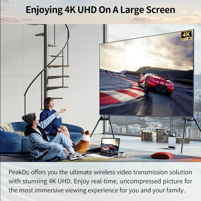 Image of PeakDo MmWave Wireless HDMI 4K / 1080P, AR Glasses Wireless Station P5 / P4